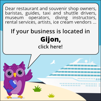 to business owners in Gijón