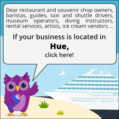 to business owners in Hue