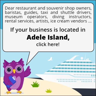 to business owners in Isla Adela