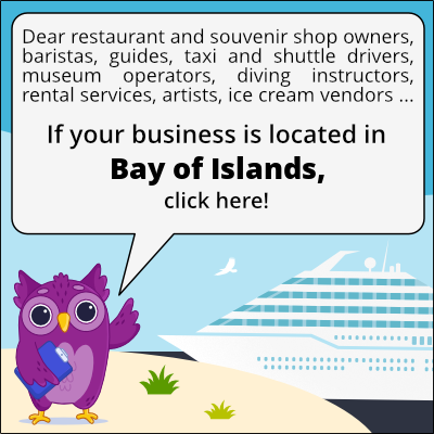 to business owners in Bahía de las Islas