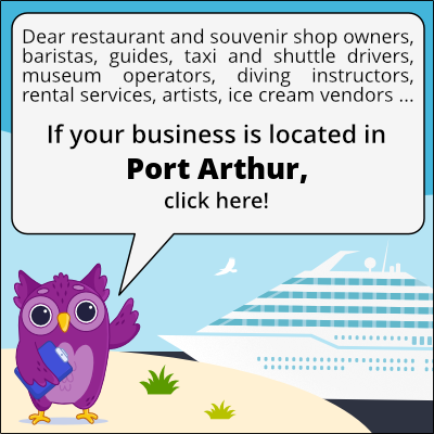 to business owners in Puerto Arthur