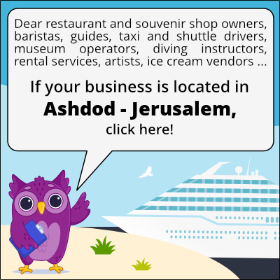 to business owners in Ashdod - Jerusalén