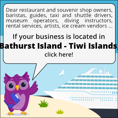 to business owners in Isla Bathurst - Islas Tiwi