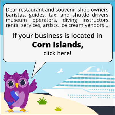 to business owners in Islas del Maíz