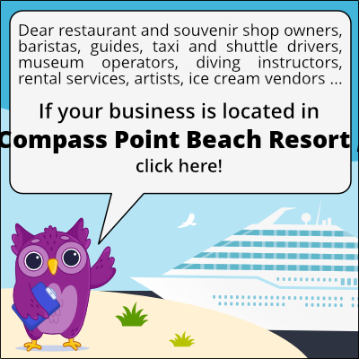 to business owners in Compass Point Beach Resort 