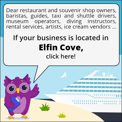 to business owners in Cala Elfin