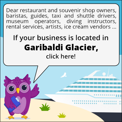 to business owners in Glaciar Garibaldi