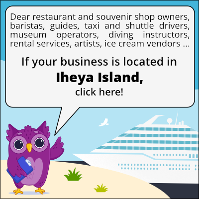 to business owners in Isla de Iheya