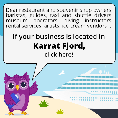 to business owners in Fiordo de Karrat