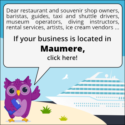 to business owners in Maumere