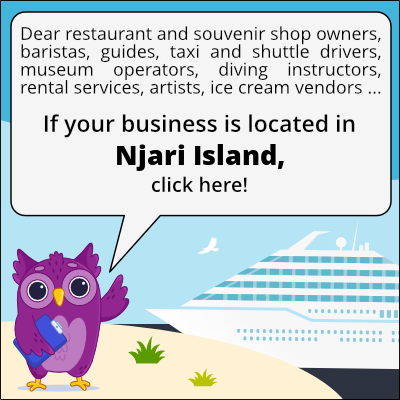 to business owners in Isla de Njari