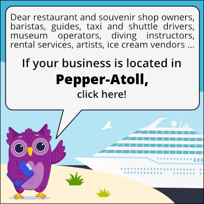to business owners in Pimienta-Atoll