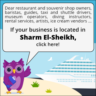 to business owners in Sharm El-Sheij