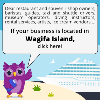 to business owners in Isla Wagifa
