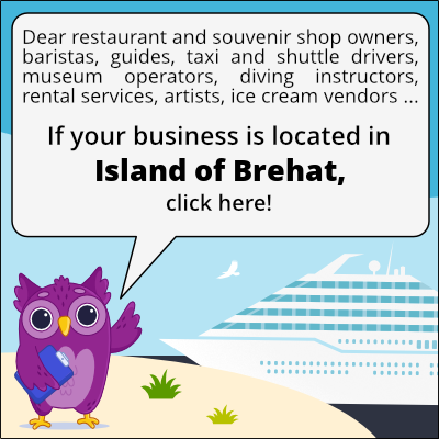 to business owners in Isla Brehat